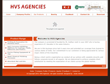 Tablet Screenshot of hvsagencies.com